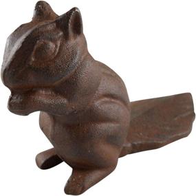 img 1 attached to 🐿️ Squirrel Door Wedge - Cast Iron