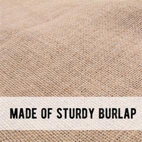 img 2 attached to 🏷️ Premium Quality Set of 4 Burlap Sacks - 36" Long x 22" Wide by MIDWAY MONSTERS