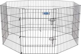 img 4 attached to 🐾 Petmate Exercise Pen with Step-Through Door - 8 Panels for Optimal Pet Playtime