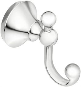 img 1 attached to 🔗 Moen YB5203CH Wynford Chrome Robe Hook: Sleek and Stylish Bathroom Accessory