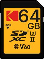 kodak 64gb uhs ii ultra memory logo