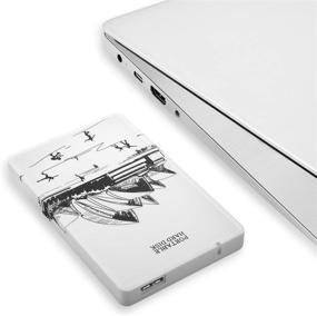 img 1 attached to 💻 NRICO 2.5-inch Ultra Slim Portable External Hard Drive USB3.0 HDD Storage - 250GB, Sydney: Compatible with PC, Mac, Desktop, Laptop