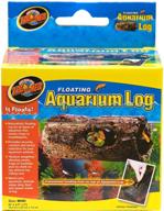 🪵 мини плавающий аквариумный бревенчатый домик от zoo med логотип