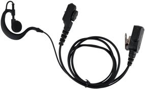 img 4 attached to Enhance Communication with KEYBLU Walkie Talkie Headset Earpiece for Hytera Radios PD780, PD702, PD752, PT580H, and More