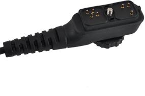 img 1 attached to Enhance Communication with KEYBLU Walkie Talkie Headset Earpiece for Hytera Radios PD780, PD702, PD752, PT580H, and More