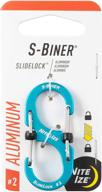 nite ize s biner slidelock aluminum логотип