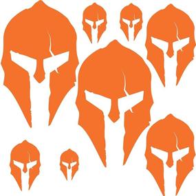 img 4 attached to Spartan Decal Sticker Pack Contour Exterior Accessories