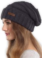 brook bay slouchy cable beanie outdoor recreation in climbing logo