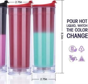 img 2 attached to Revolutionize Your Beverage Experience 🌈 with the CHAINPLUS Drink Color Changing Tumbler