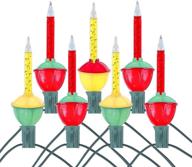 novelty lights bubble set 7 tradtional candelabra logo