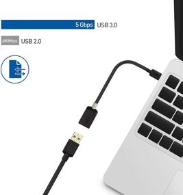 img 2 attached to 🔌 6-Inch Black Cable Matters USB C to USB Adapter with USB 3.0 and OTG Support