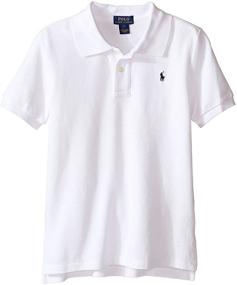 img 1 attached to 👕 Поло-рубашка Polo Ralph Lauren из хлопковой сетчатой ткани для маленьких детей