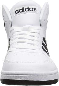 img 3 attached to 👟 Adidas Hoops White Black Men's Sneaker Shoes: Superior Style and Comfort