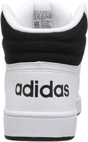 img 2 attached to 👟 Adidas Hoops White Black Men's Sneaker Shoes: Superior Style and Comfort