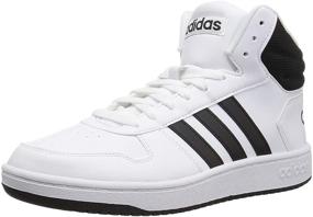 img 4 attached to 👟 Adidas Hoops White Black Men's Sneaker Shoes: Superior Style and Comfort