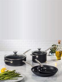 img 2 attached to Набор посуды Le Creuset Toughened Nonstick PRO, 6 предметов: идеальный набор для профессиональных домашних поваров!