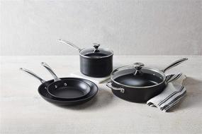 img 1 attached to Набор посуды Le Creuset Toughened Nonstick PRO, 6 предметов: идеальный набор для профессиональных домашних поваров!