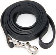 hero leather training leash - ultimate 6 foot control for dog training logo