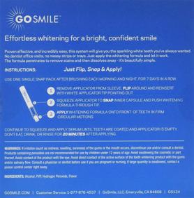 img 1 attached to GO SMILE Super White: Professional Teeth Whitening System, 14 Single-Use Applicators - Up to 7 Shades Whiter in a Week! Dentist Recommended, Proven Results, Award-Winning