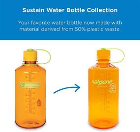 img 3 attached to 🌱 Nalgene Sustain Tritan BPA-Free Water Bottle: Eco-Friendly, 32oz Capacity, Made with 50% Plastic Waste