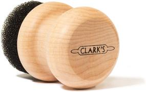 img 3 attached to 🌲 Premium USA Maple Construction - CLARK'S Oil & Wax Round Applicator (New V2 Design!) for Cutting Boards, Butcher Blocks, and Wood Utensils