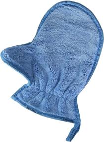 img 1 attached to 🧤 Efficient Cleaning with Norwex Microfiber Dusting Mitt - Blue