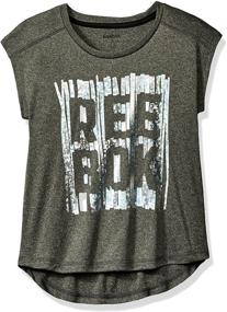 img 2 attached to 💪 Оптимизировано для поиска: майка Reebok Girls' Performance Graphic Tee - Увеличьте свою производительность!