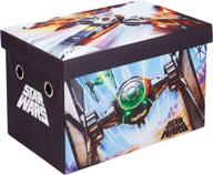 ultimate star wars toy storage solution: 24-inch chest and bench for organized playtime logo