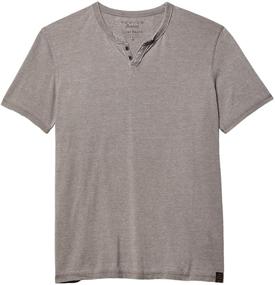 img 1 attached to 👕 Stylish and Authentic Lucky Brand Venice Burnout Clothing for Men - T-Shirts and Tanks