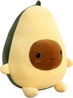 adorable vickypop avocado plush toy: perfect gift for boys and girls, 9.8 inches logo