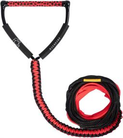 img 4 attached to 🚤 Obcursco 75ft Ski Rope: Enhanced Watersports Ropes for Wakeboard, Water Ski and Kneeboard | 5-Section Design and EVA Handle
