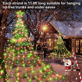 img 2 attached to Outdoor Christmas Decorations Star Lights 344 LED 8 Modes String Light Gift