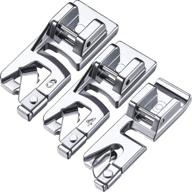 🧵 household multi-function sewing machine presser foot set for narrow rolled hem - includes 3 mm, 4 mm, and 6 mm sizes logo