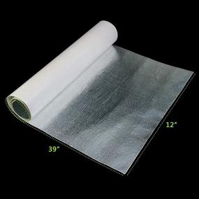 img 2 attached to Adhesive Aluminized Fiberglass Shielding Sleeving