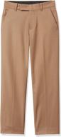 calvin klein solid front dress pants for boys' clothing logo