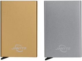 img 4 attached to 💼 Streamline your Style: Discover the Jinnyto Minimalist Wallet Holder with Advanced RFID Blocking Technology