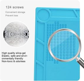 img 3 attached to 🔥 Insulation Silicone Position Soldering Computer: Superior Thermal Protection for Electronics