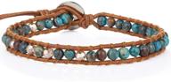 🧒 turquoise handwoven boys' bracelet by kelitch: exquisite jewelry for boys logo