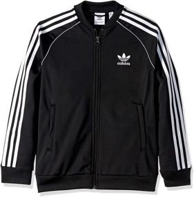 img 1 attached to 👕 Adidas Originals Superstar Jacket - Boys' Clothing (Medium Size)