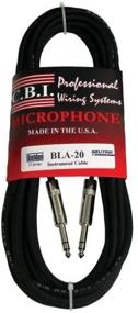 img 2 attached to CBI Ultimate Series 1/4-inch TRS to 1/4-inch TRS Guitar Instrument Cable - 20ft for Enhanced SEO