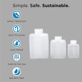 img 3 attached to Nalgene Wide Mouth Rectangular Bottle: A Versatile and Convenient Hydration Solution