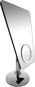 img 4 attached to 🪞 Rucci 10X Rimless Trapezoid Stand Mirror: Enhanced Clarity and Sleek Design