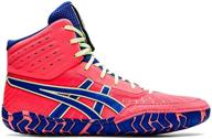 👞 борцовки asics aggressor - черная мужская обувь высокой производительности логотип