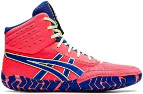 img 4 attached to 👞 Борцовки ASICS Aggressor - черная мужская обувь высокой производительности