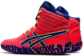 img 2 attached to 👞 Борцовки ASICS Aggressor - черная мужская обувь высокой производительности