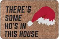 christmas decorative doormat thickened non slip логотип
