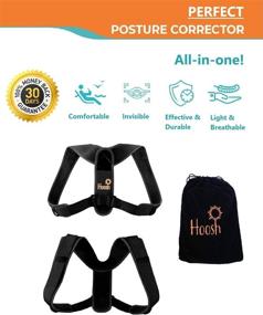 img 3 attached to Posture Corrector Women Built Double Strong