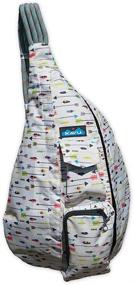 img 4 attached to 🎒 KAVU Original Crossbody Backpack - Durable Polyester Backpacks