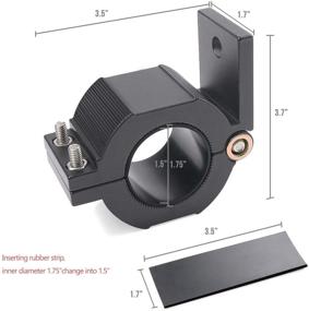 img 1 attached to Монтажный кронштейн MNJ для бездорожья, алюминий