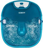 🔥 enhanced conair heat sense pedicure foot spa: massaging foot rollers, soothing bubbles, and heat for ultimate relaxation logo